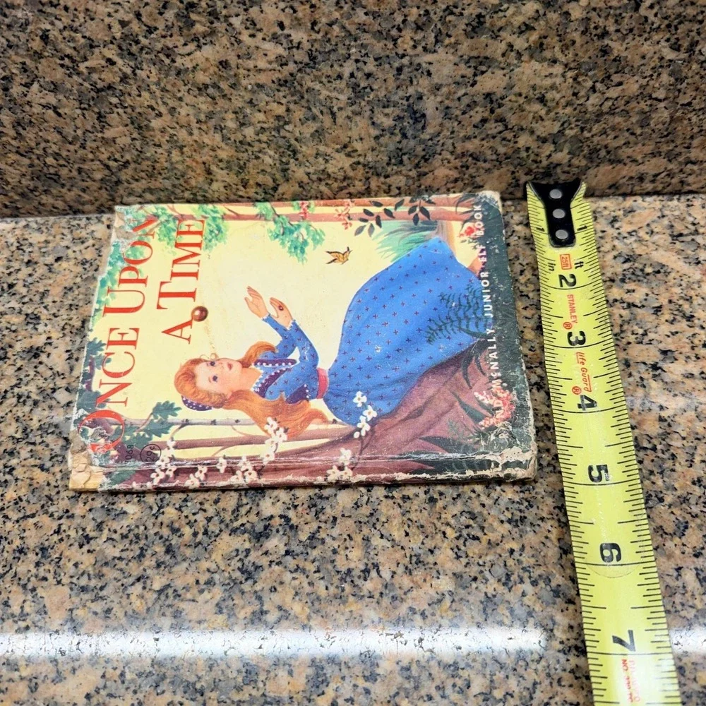 Vintage Once Upon A Time Rand McNally Junior Elf 1960 Hardcover Fairy Tale Book